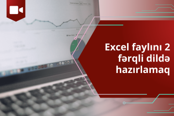 VİDEO – Excel faylını 2 fərqli dildə hazırlamaq