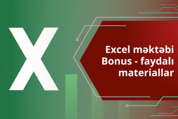 Excel Məktəbi – Bonus – Faydalı Materiallar
