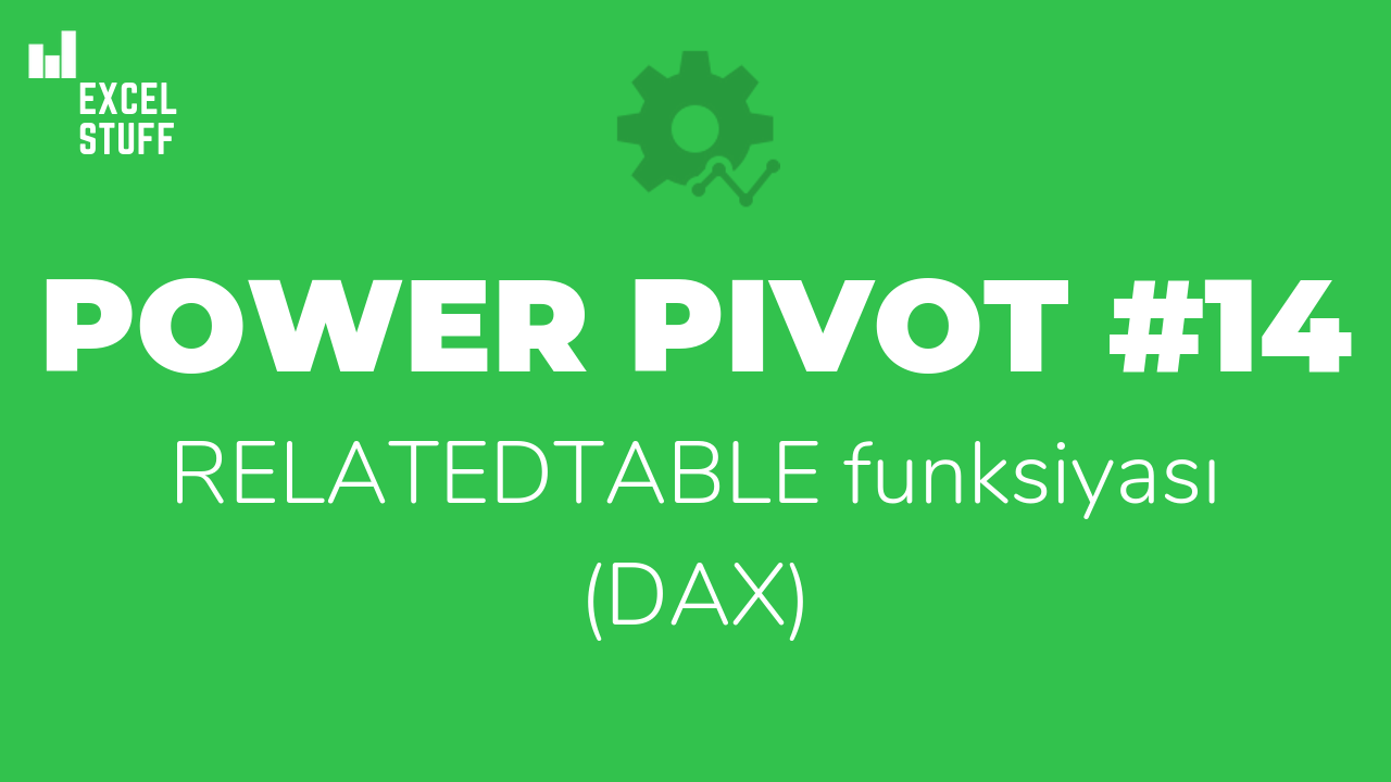 Power Pivot #14 – SUMIF funksiyasının DAX-dakı ekvivalenti – RELATEDTABLE