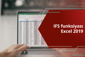 IFS funksiyası – Excel 2019